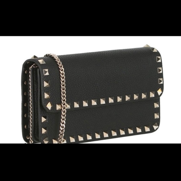 Valentino Garavani Handbags - Valentino Rockstud grainy Leather Crossbody -NWT